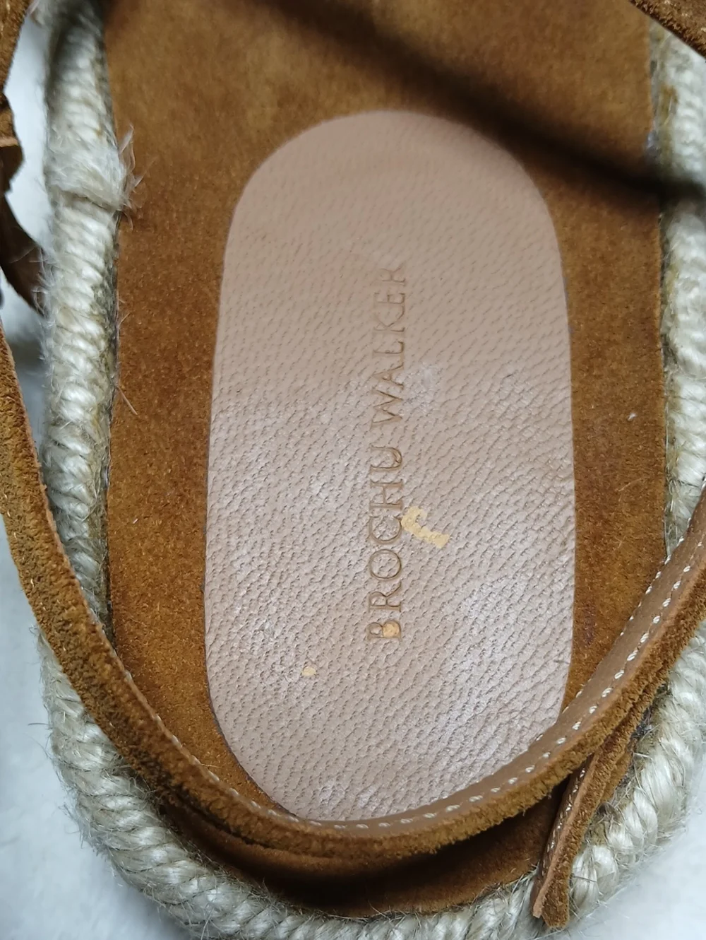 Brochu Walker Dawson Espadrille Sandals Size 9